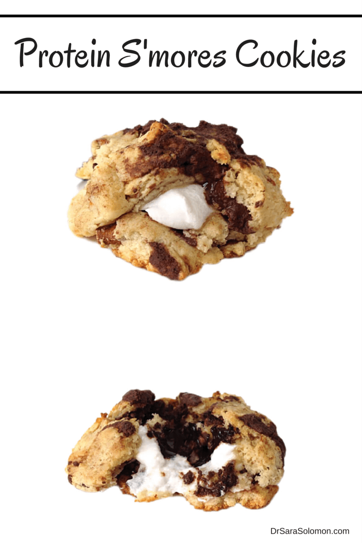 Protein S'mores Cookies
