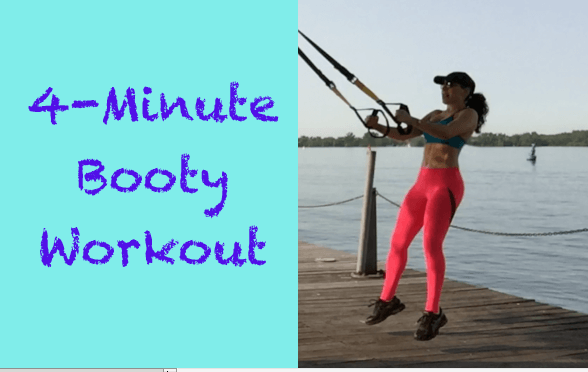 4 minute booty workout