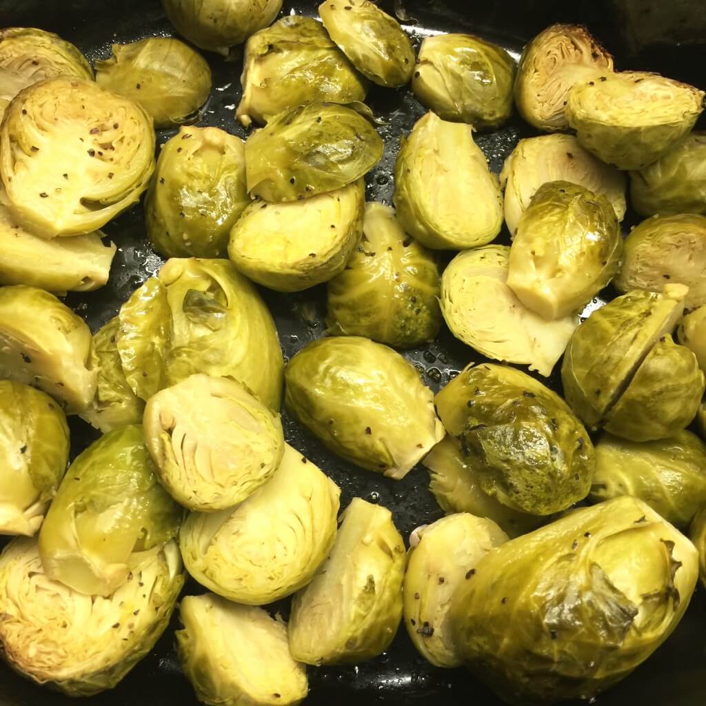 slow cooker brussels sprounts