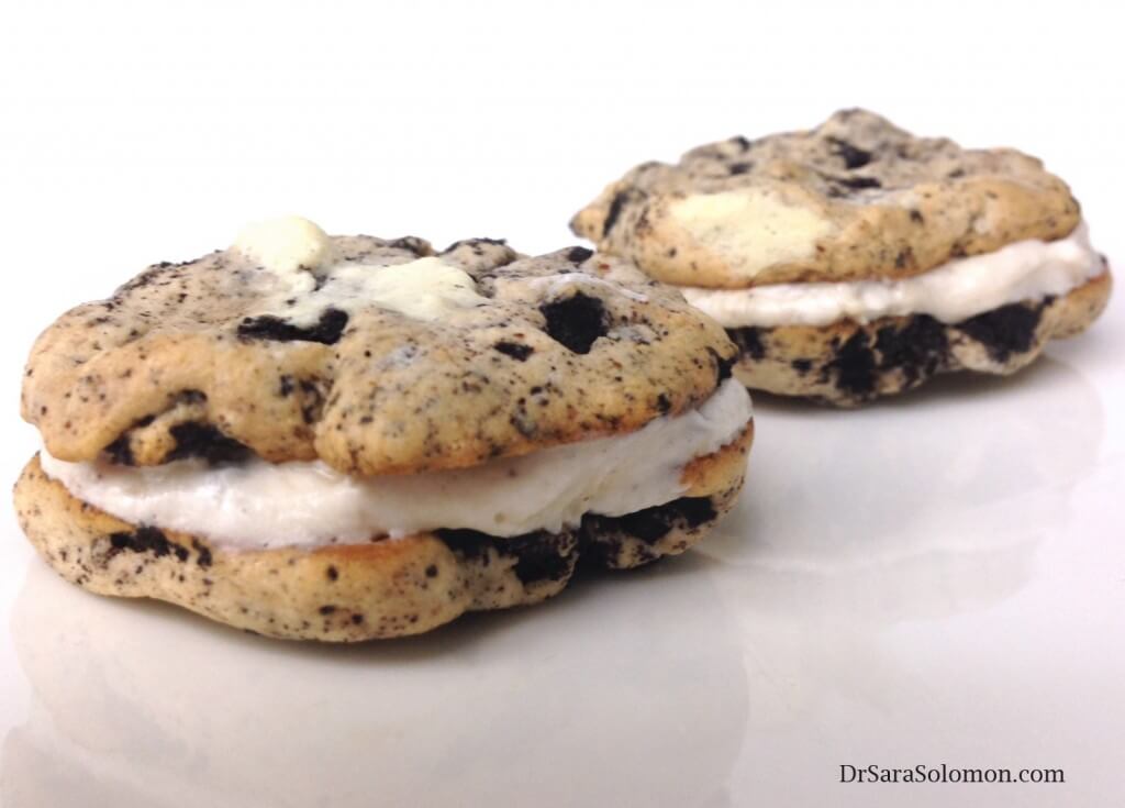 cookies and cream sandwhich cookies quest