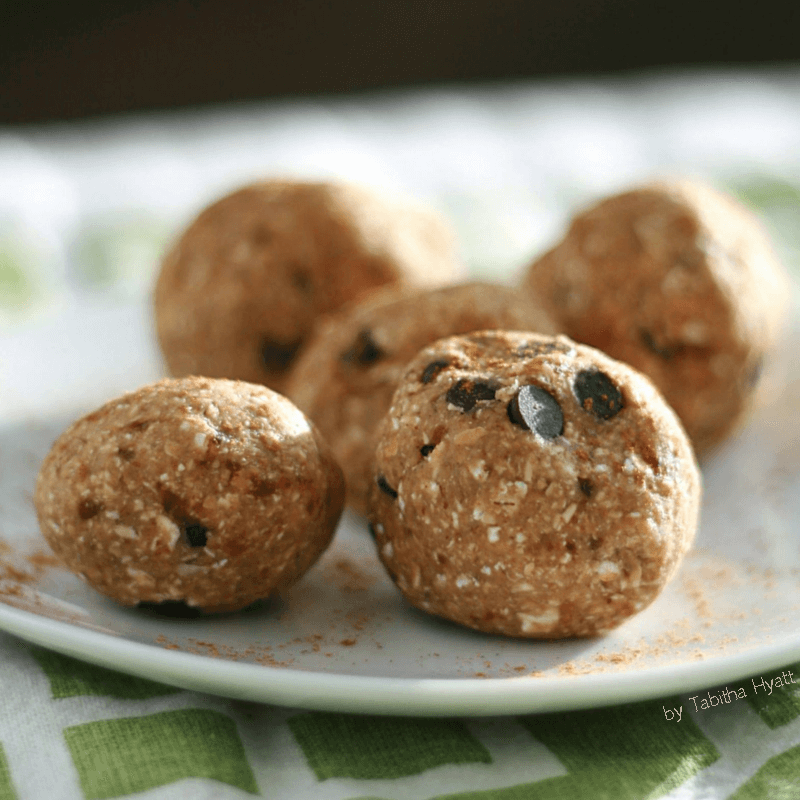 peanut butter cookie dough balls