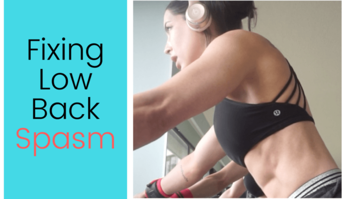 Fixing Low Back Spasm