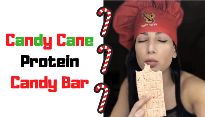 Candy Cane Protein Candy Bar