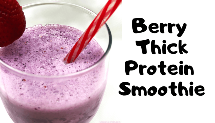 Berry Thick Protein Smoothie